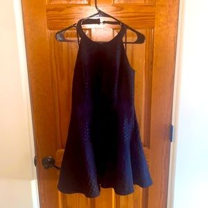 Black Halter top cocktail dress